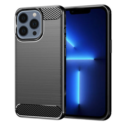 Futrola za Apple iPhone 13 Pro Max, Techsuit, Karbon, Crna