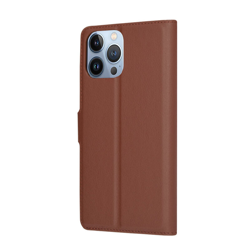 Futrola za Apple iPhone 13 Pro Max, Techsuit, Leather Folio, Braon