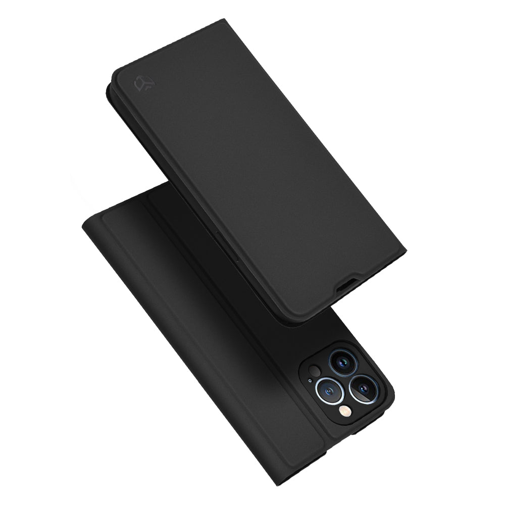Futrola za Apple iPhone 13 Pro Max, Techsuit, Magskin Book, Crna
