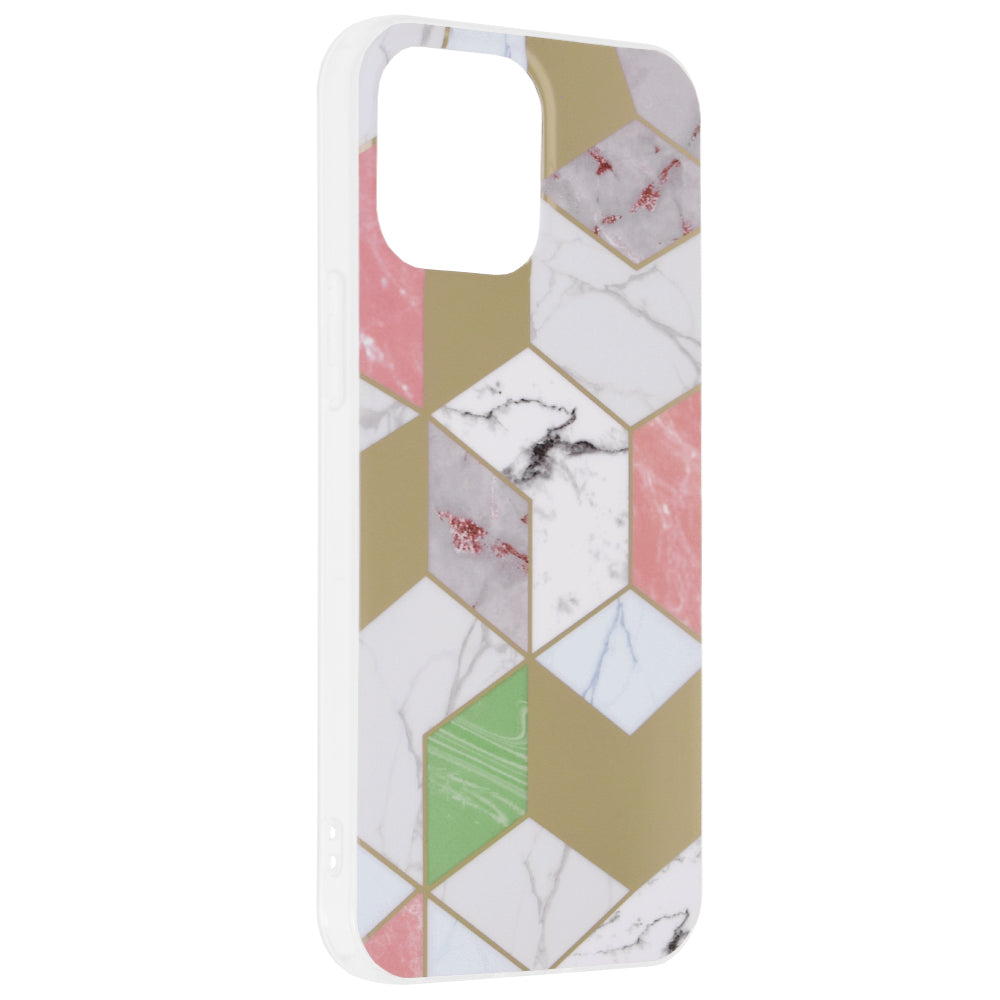 Futrola za Apple iPhone 13 Pro Max, Techsuit, Marble, Ljubičasta