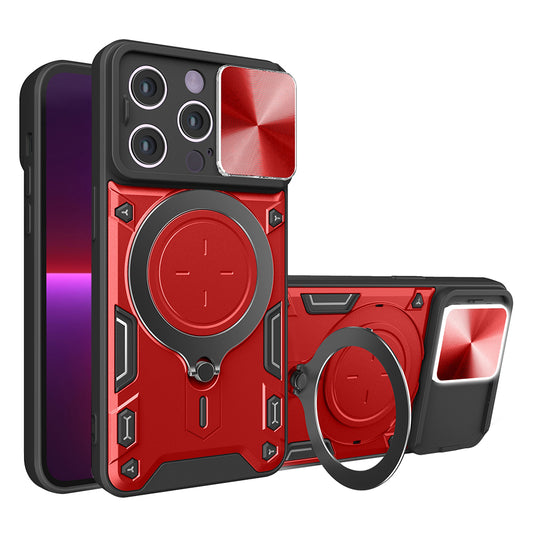 Futrola za Apple iPhone 13 Pro, Techsuit, CamGuard Pro, Crvena