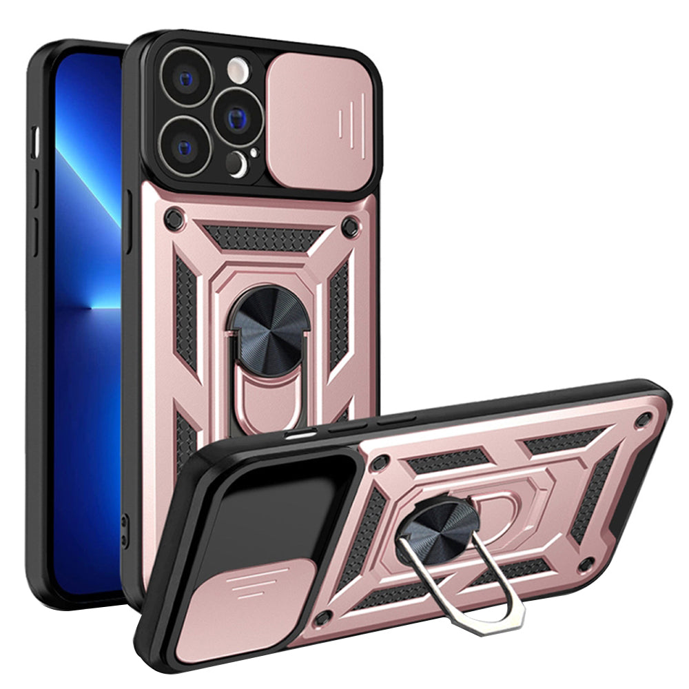 Futrola za Apple iPhone 13 Pro, Techsuit, CamShield, Roze