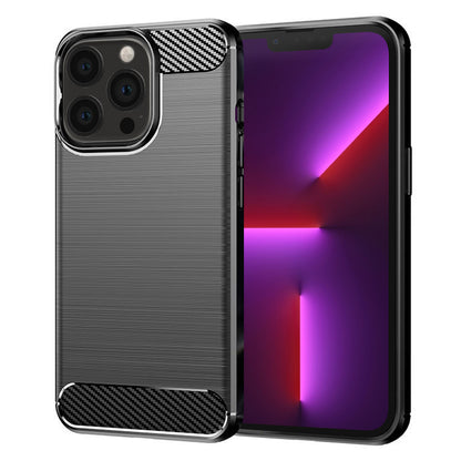 Futrola za Apple iPhone 13 Pro, Techsuit, Karbon, Crna
