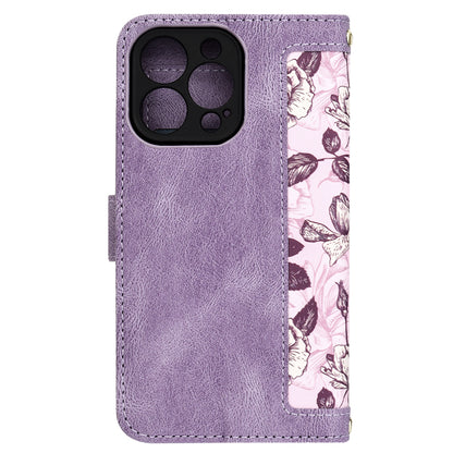 Futrola za Apple iPhone 13 Pro, Techsuit, FlipCraft, Ljubičasta