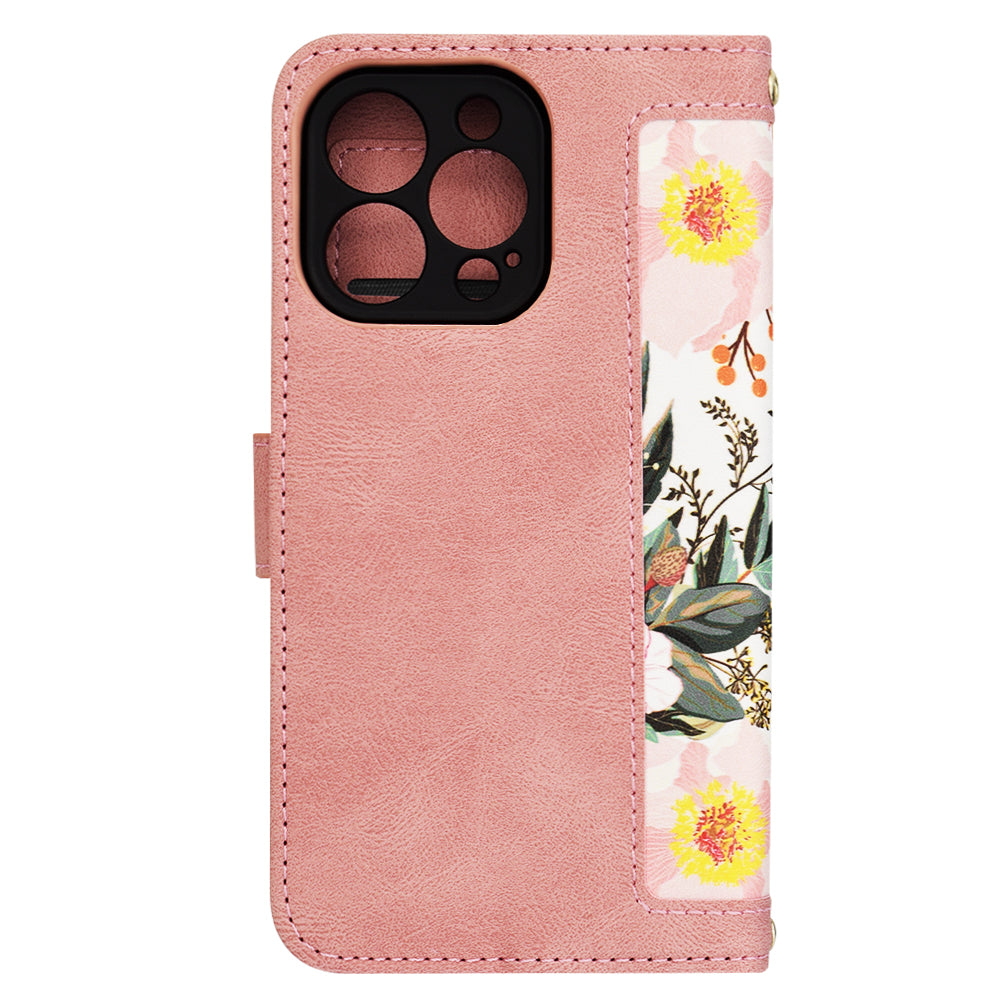 Futrola za Apple iPhone 13 Pro, Techsuit, FlipCraft, Roze