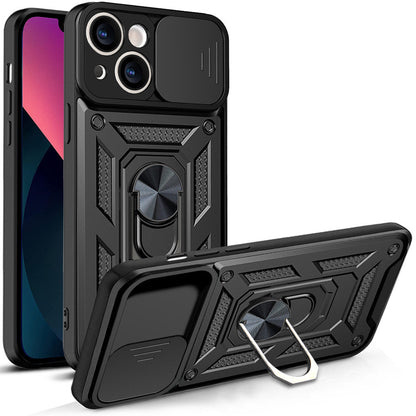 Futrola za Apple iPhone 13, Techsuit, CamShield, Crna