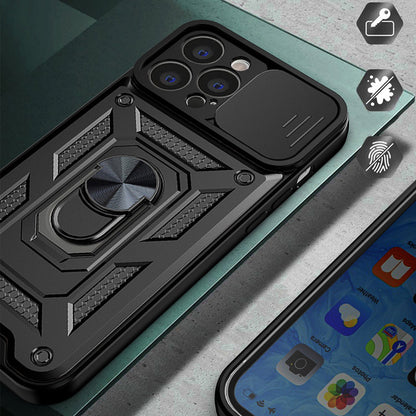 Futrola za Apple iPhone 13, Techsuit, CamShield, Crna