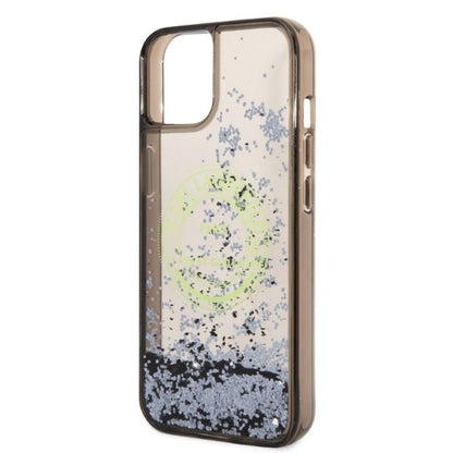 Futrola za Apple iPhone 14, Karl Lagerfeld, Liquid Glitter RSG, Crna