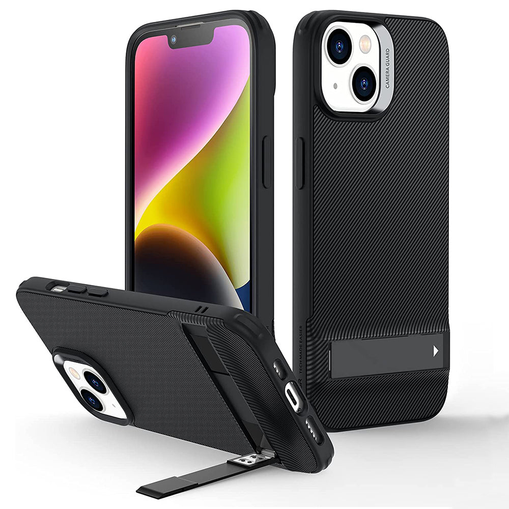 Futrola za Apple iPhone 14 Plus, ESR, Air Shield Boost Kickstand, Crna