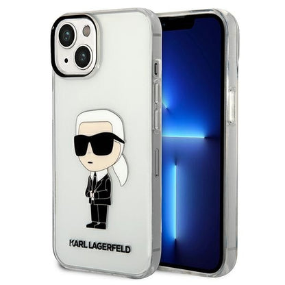 Futrola za Apple iPhone 14 Plus, Karl Lagerfeld, Ikonik Karl, Providna