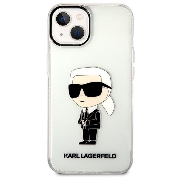 Futrola za Apple iPhone 14 Plus, Karl Lagerfeld, Ikonik Karl, Providna