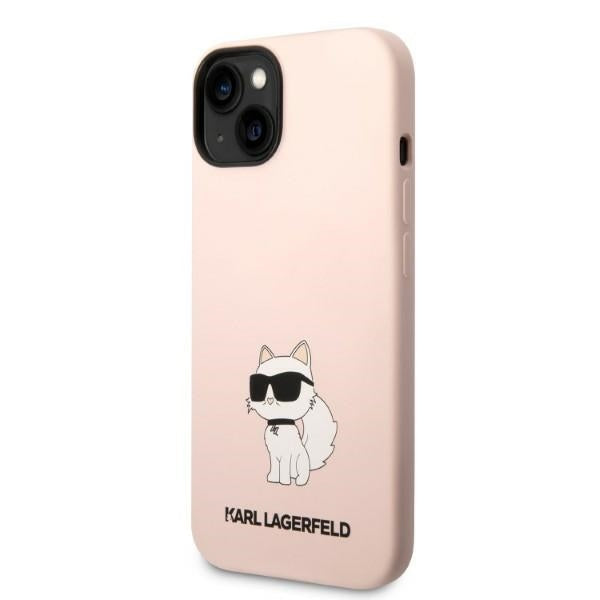 Futrola za Apple iPhone 14 Plus, Karl Lagerfeld, Silicone Choupette, Roze