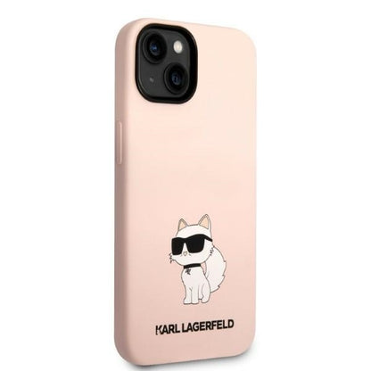 Futrola za Apple iPhone 14 Plus, Karl Lagerfeld, Silicone Choupette, Roze