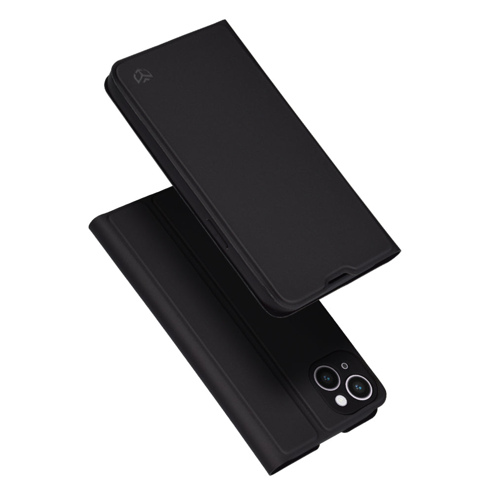 Futrola za Apple iPhone 14 Plus, Techsuit, Magskin Book, Crna