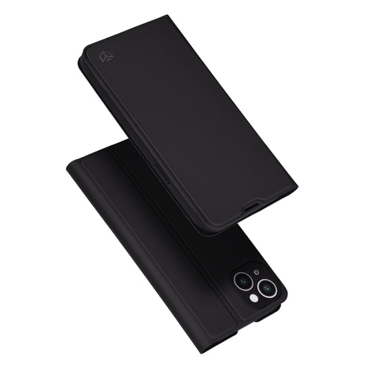 Futrola za Apple iPhone 14 Plus, Techsuit, Magskin Book, Crna