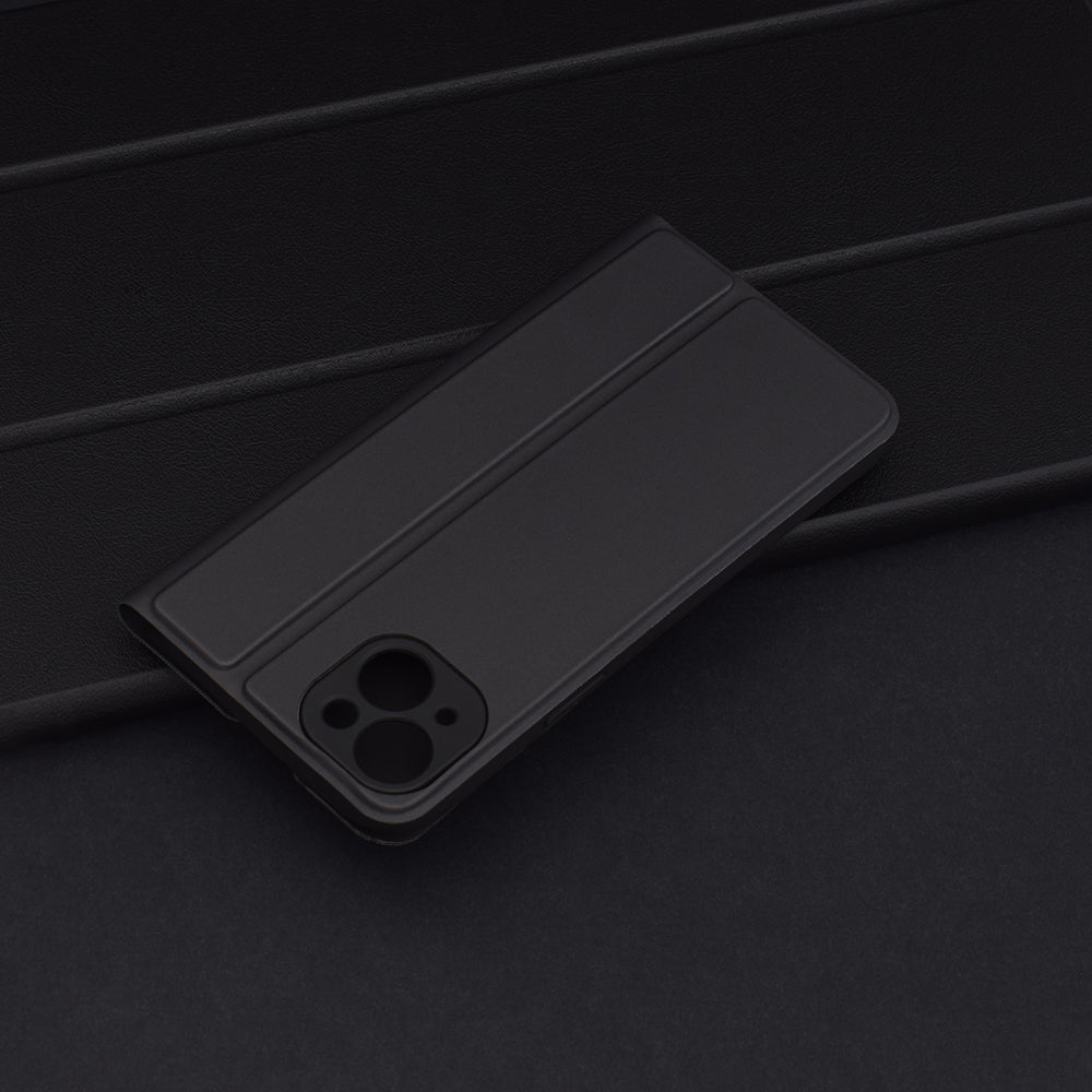 Futrola za Apple iPhone 14 Plus, Techsuit, Magskin Book, Crna