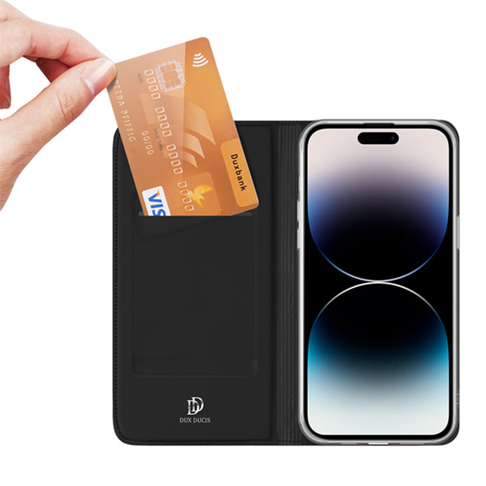Futrola za Apple iPhone 14 Pro, DUX DUCIS, Skin Pro, Crna