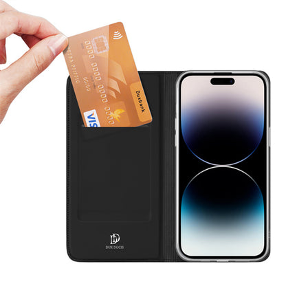 Futrola za Apple iPhone 14 Pro, DUX DUCIS, Skin Pro, Crna