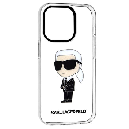 Futrola za Apple iPhone 14 Pro, Karl Lagerfeld, IML Ikonik NFT, Transparentna