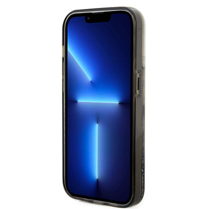 Futrola za Apple iPhone 14 Pro, Karl Lagerfeld, Liquid Glitter Choupette, Transparentna