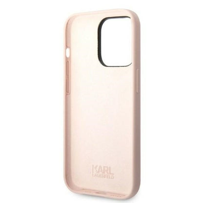 Futrola za Apple iPhone 14 Pro, Karl Lagerfeld, Silicone Ikonik NFT, Roze