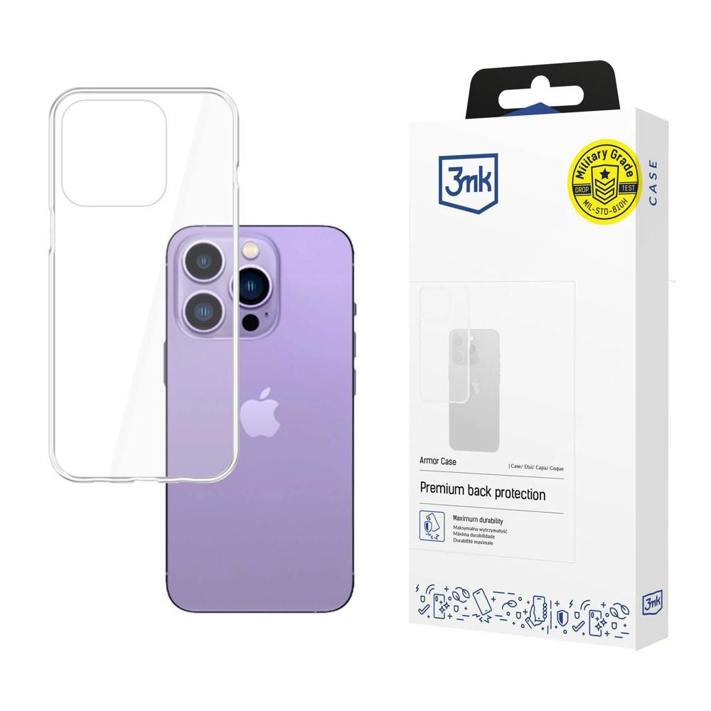 Futrola za Apple iPhone 14 Pro Max, 3MK, Armor, Providna