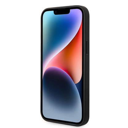 Futrola za Apple iPhone 14 Pro Max, Karl Lagerfeld, Glitter Flakes Ikonik Karl, Srebrna