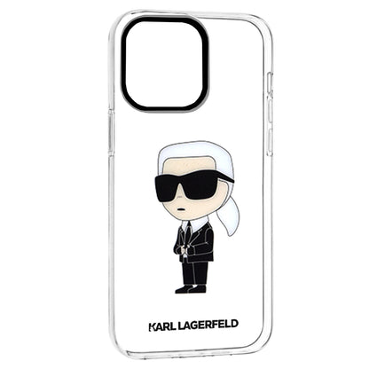 Futrola za Apple iPhone 14 Pro Max, Karl Lagerfeld, Ikonik Karl, Providna