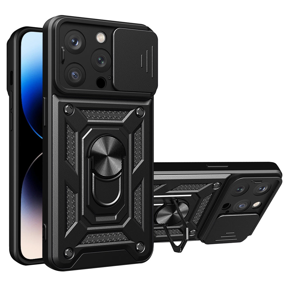 Futrola za Apple iPhone 14 Pro Max, Techsuit, CamShield, Crna