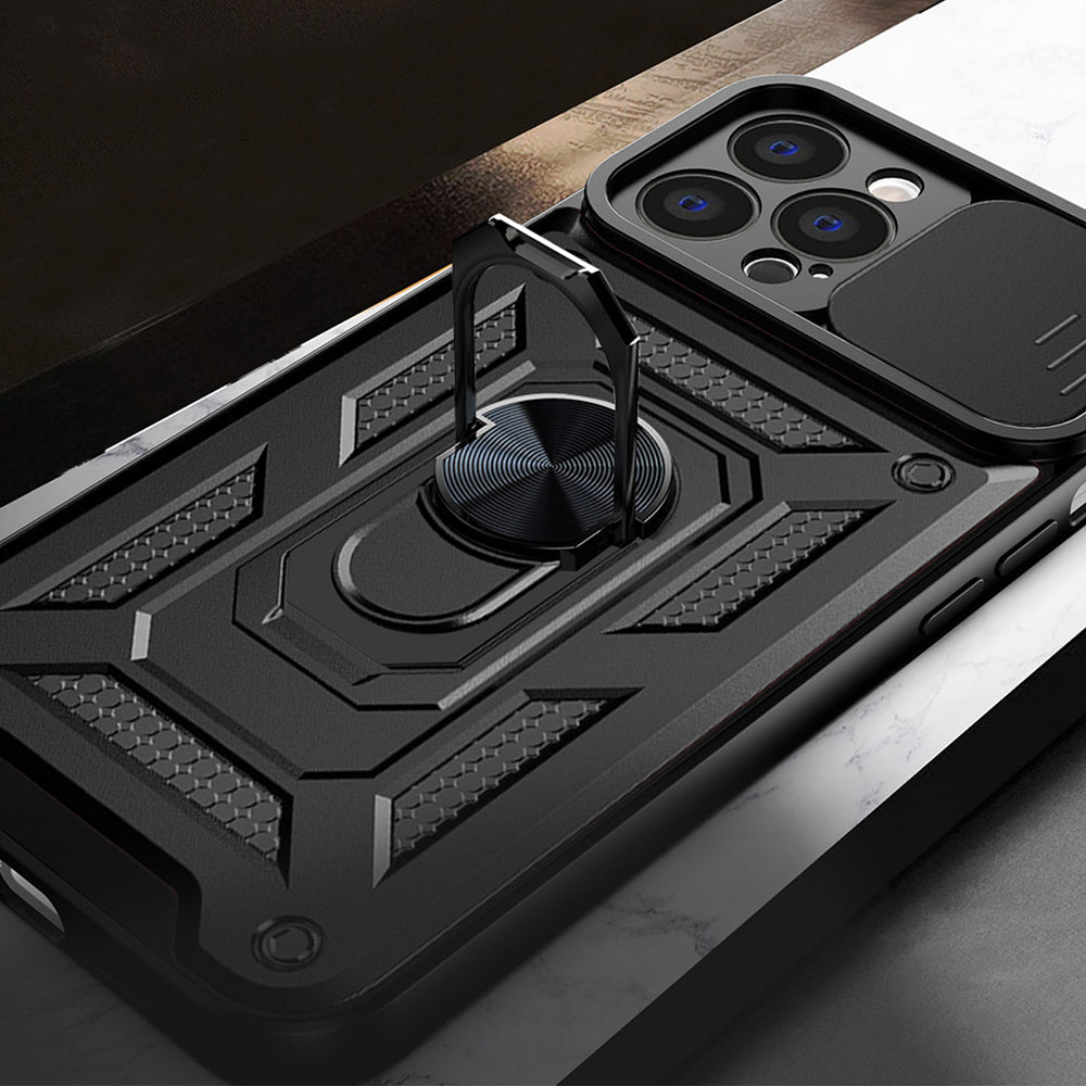 Futrola za Apple iPhone 14 Pro Max, Techsuit, CamShield, Crna