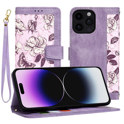 Futrola za Apple iPhone 14 Pro Max, Techsuit, FlipCraft, Ljubičasta
