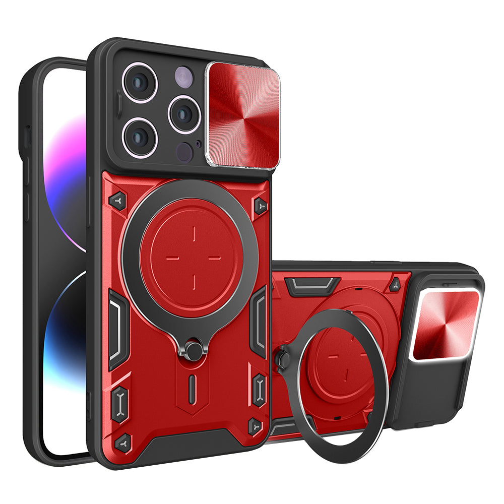 Futrola za Apple iPhone 14 Pro, Techsuit, CamGuard Pro, Crvena