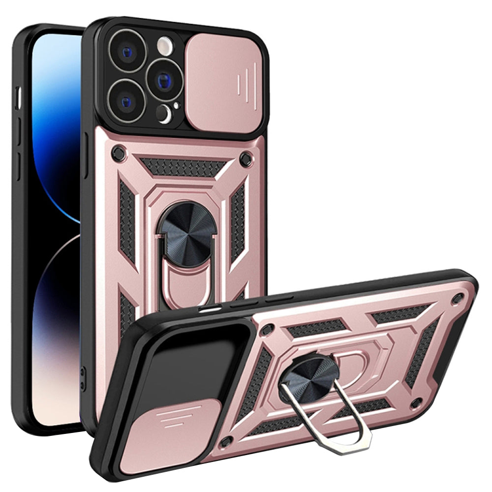 Futrola za Apple iPhone 14 Pro, Techsuit, CamShield, Roze