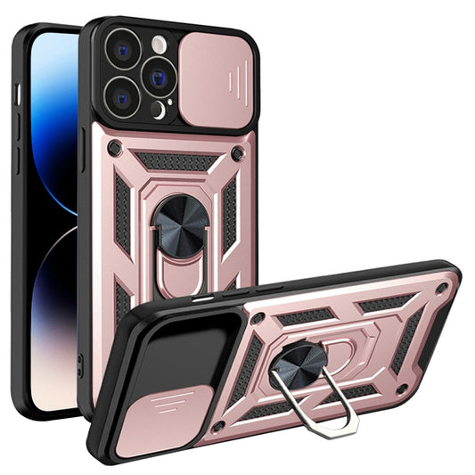 Futrola za Apple iPhone 14 Pro, Techsuit, CamShield, Roze