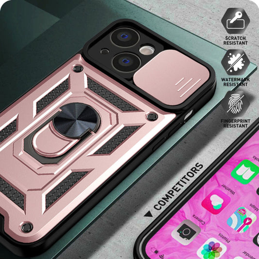 Futrola za Apple iPhone 14 Pro, Techsuit, CamShield, Roze