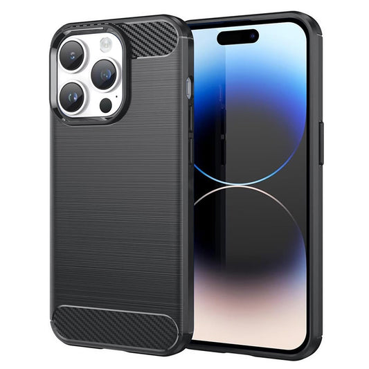 Futrola za Apple iPhone 14 Pro, Techsuit, Karbon, Crna