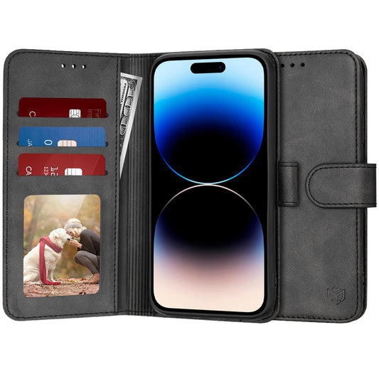 Futrola za Apple iPhone 14 Pro, Techsuit, Diary Book, Crna