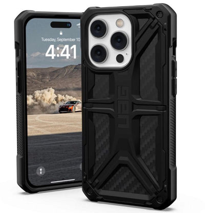 Futrola za Apple iPhone 14 Pro, Urban Armor Gear, Monarch Carbon, Crna