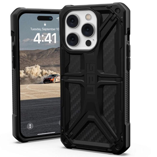 Futrola za Apple iPhone 14 Pro, Urban Armor Gear, Monarch Carbon, Crna