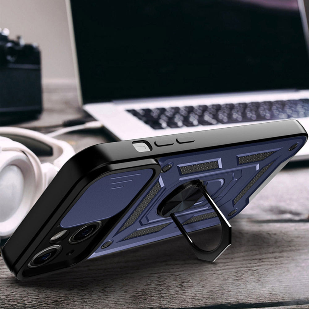 Futrola za Apple iPhone 14, Techsuit, CamShield, Plava