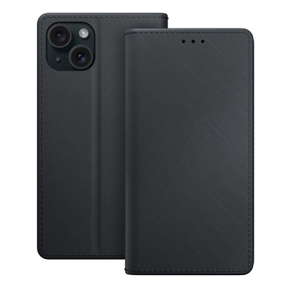 Futrola za Apple iPhone 15, 3MK, Wallet, Crna
