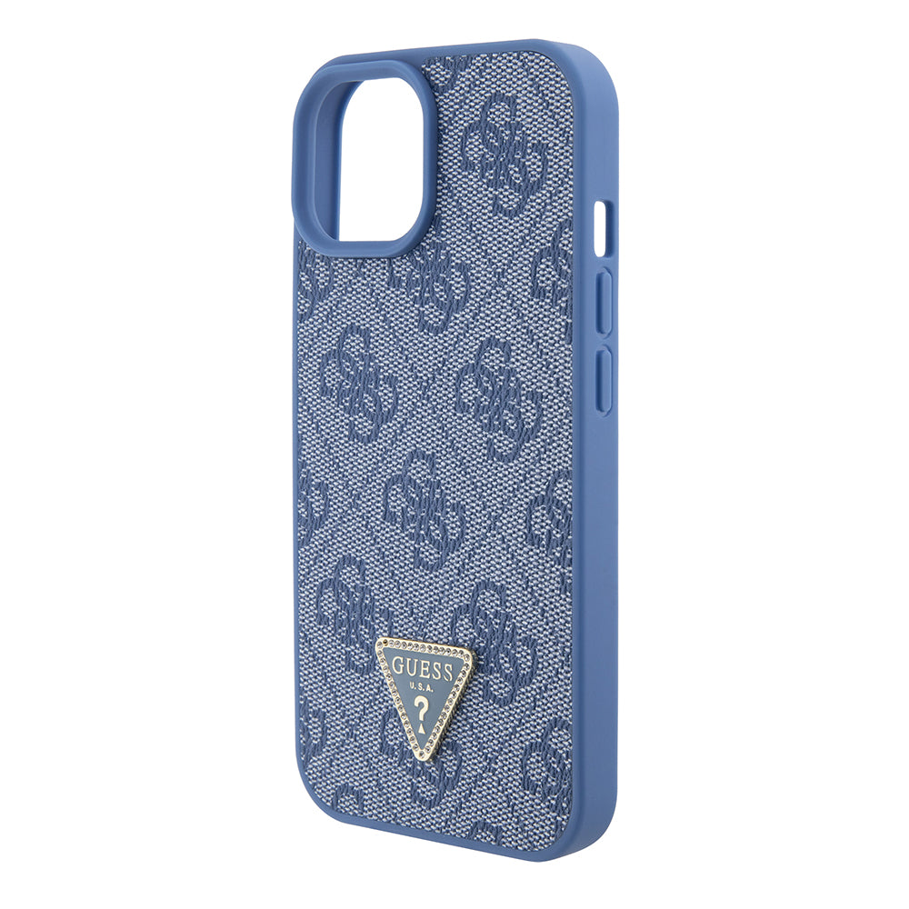 Futrola za Apple iPhone 15, Guess, Crossbody 4G Metal Logo, Plava