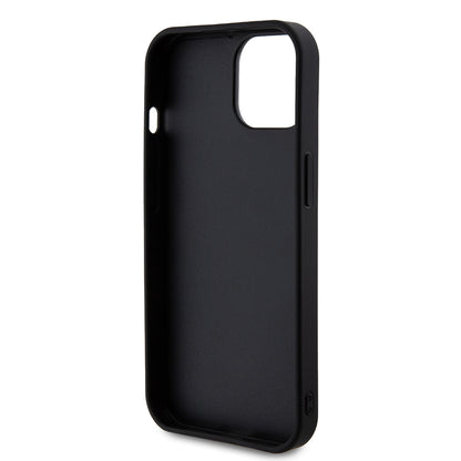 Futrola za Apple iPhone 15, Guess, Rhinestone Metal Logo, Žuta