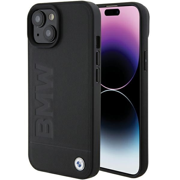 Futrola za Apple iPhone 15 Plus, BMW, Natural Hot Stamp, Crna