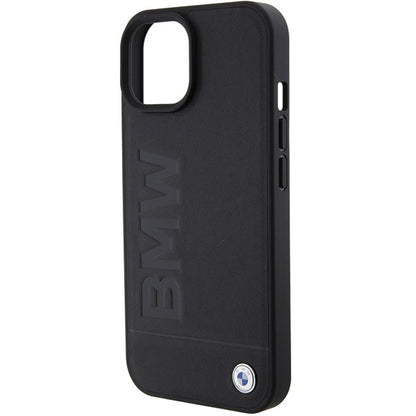 Futrola za Apple iPhone 15 Plus, BMW, Natural Hot Stamp, Crna