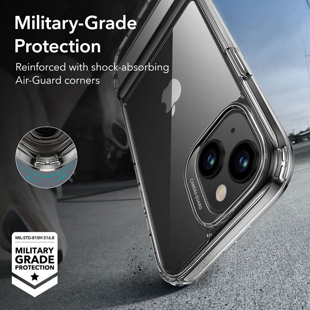 Futrola za Apple iPhone 15 Plus, ESR, Air Shield Boost Kickstand, Providna
