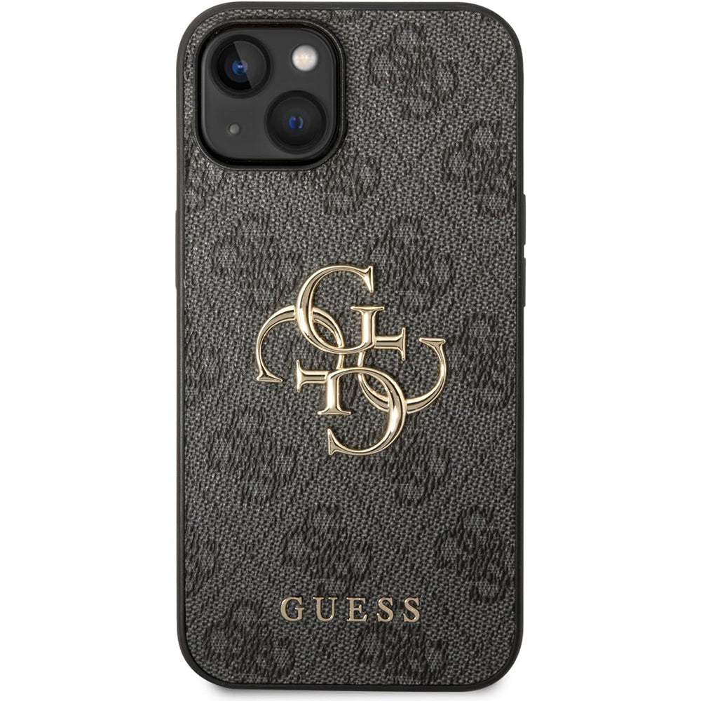 Futrola za Apple iPhone 15 Plus, Guess, 4G Big Logo, Siva