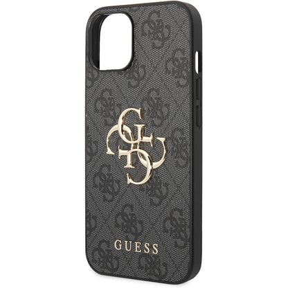 Futrola za Apple iPhone 15 Plus, Guess, 4G Big Logo, Siva