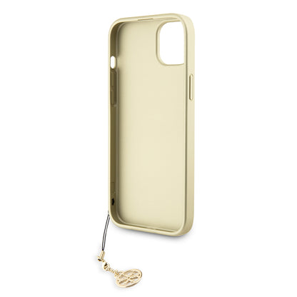 Futrola za Apple iPhone 15 Plus, Guess, 4G Charm, Siva
