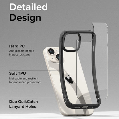 Futrola za Apple iPhone 15 Plus, Ringke, Fusion Bold, Crna